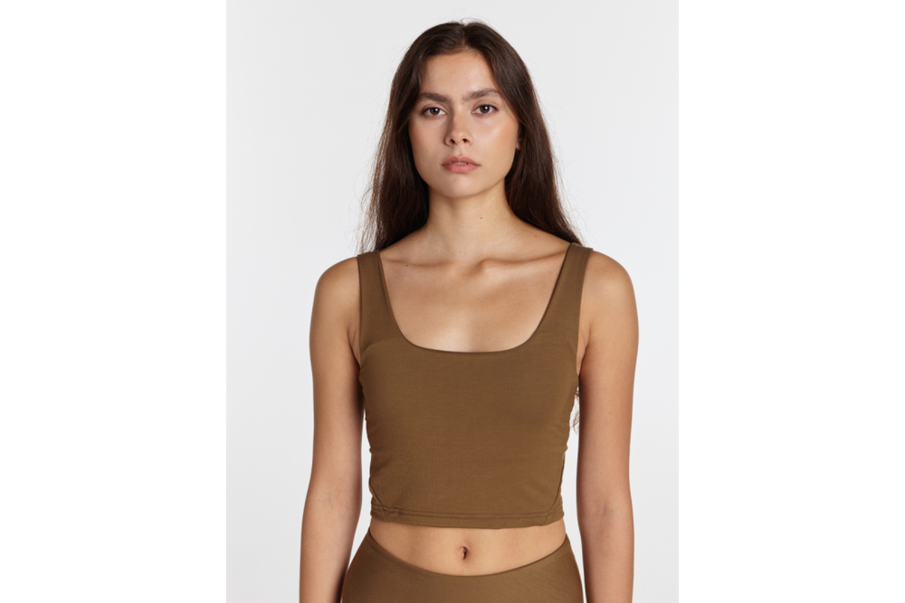 Топ Urbanfit Yoga, размер M, хаки