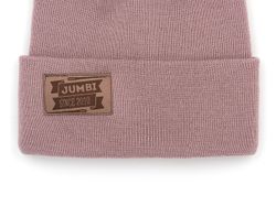 Шапка весенняя/осенняя вязаная (Пудра) КИКИ