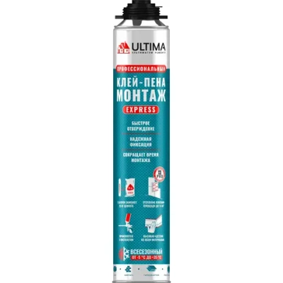 Клей-пена ULTIMA Express Монтаж 750мл проф