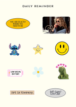 Объемный стикер-пак Daily Reminder 4