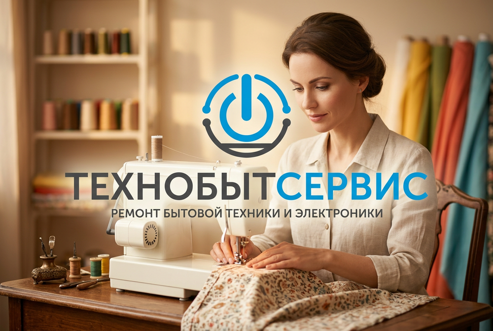 Ремонт швейных машин бытовых и промышленых