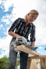 Циркулярная пила аккумуляторная Greenworks Арт. 1500907,  бесщеточная, без АКБ и ЗУ