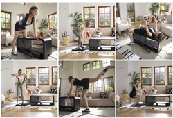 Фитнес скамья с электромагнитным нагружением, функциональный тренажер, TB02