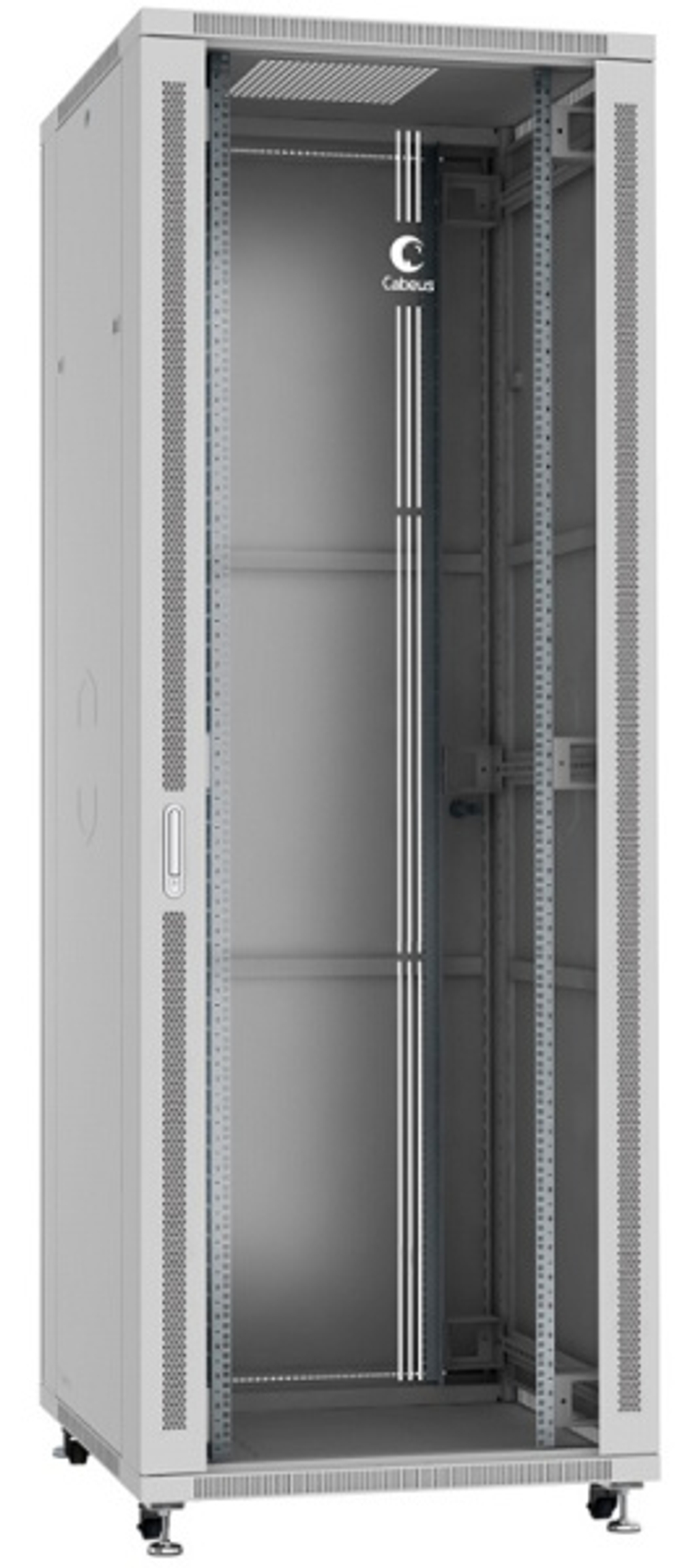 Шкаф напольный 19", 47U Cabeus SH-05C-47U80/100