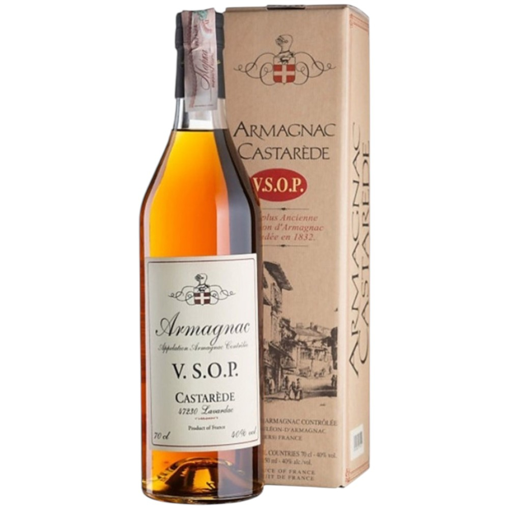 Арманьяк Castarede VSOP 0,7 л. В подарочной коробке