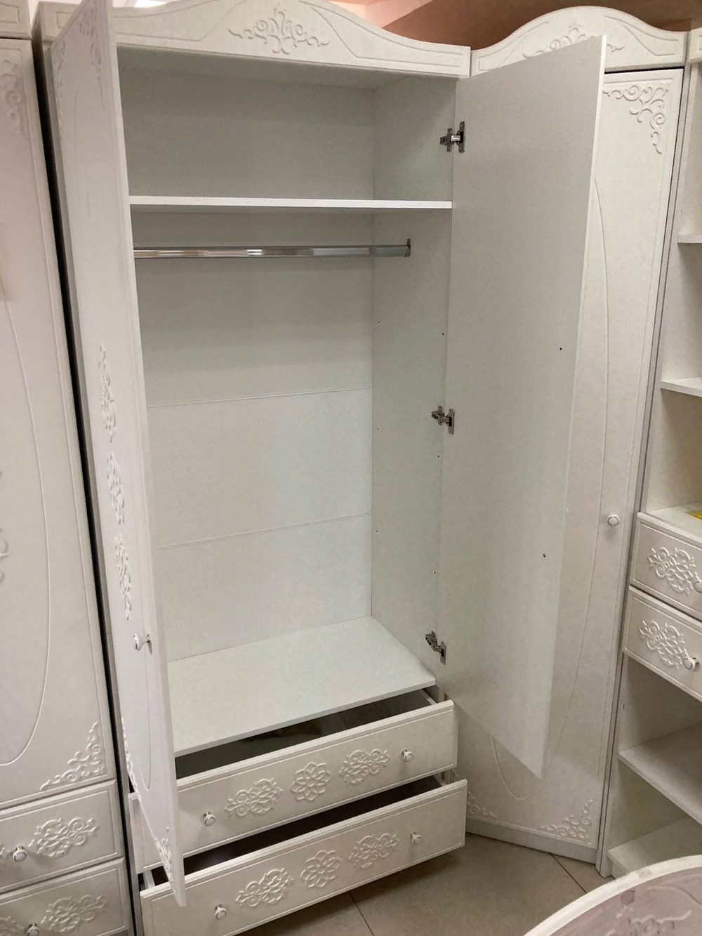 Шкаф ШД 900.1 KI-KI Белый