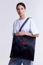 Шоппер Гербарий Мак черный