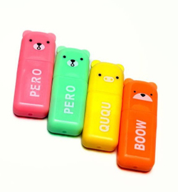 Фломастеры "Зверюшки" 4шт оптом