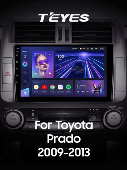 Teyes CC3 9" для TLC Prado 2009-2013