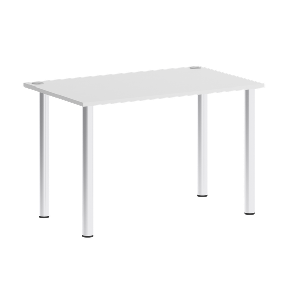 Home Office Стол письменный VR.SP-3-118 Белый Бриллиант/Хром 1180*720*750