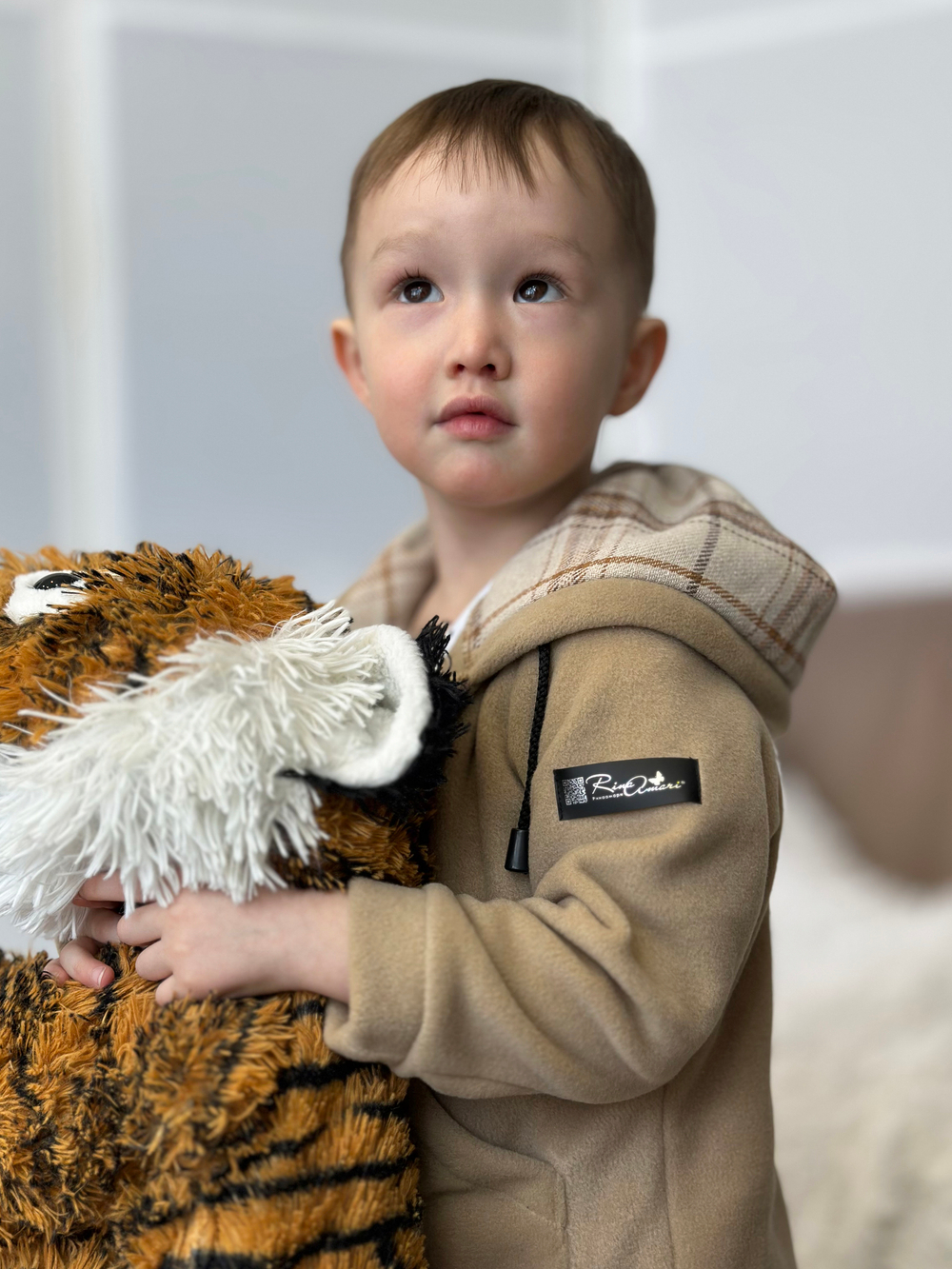 Флисовый костюм Светлый кофе