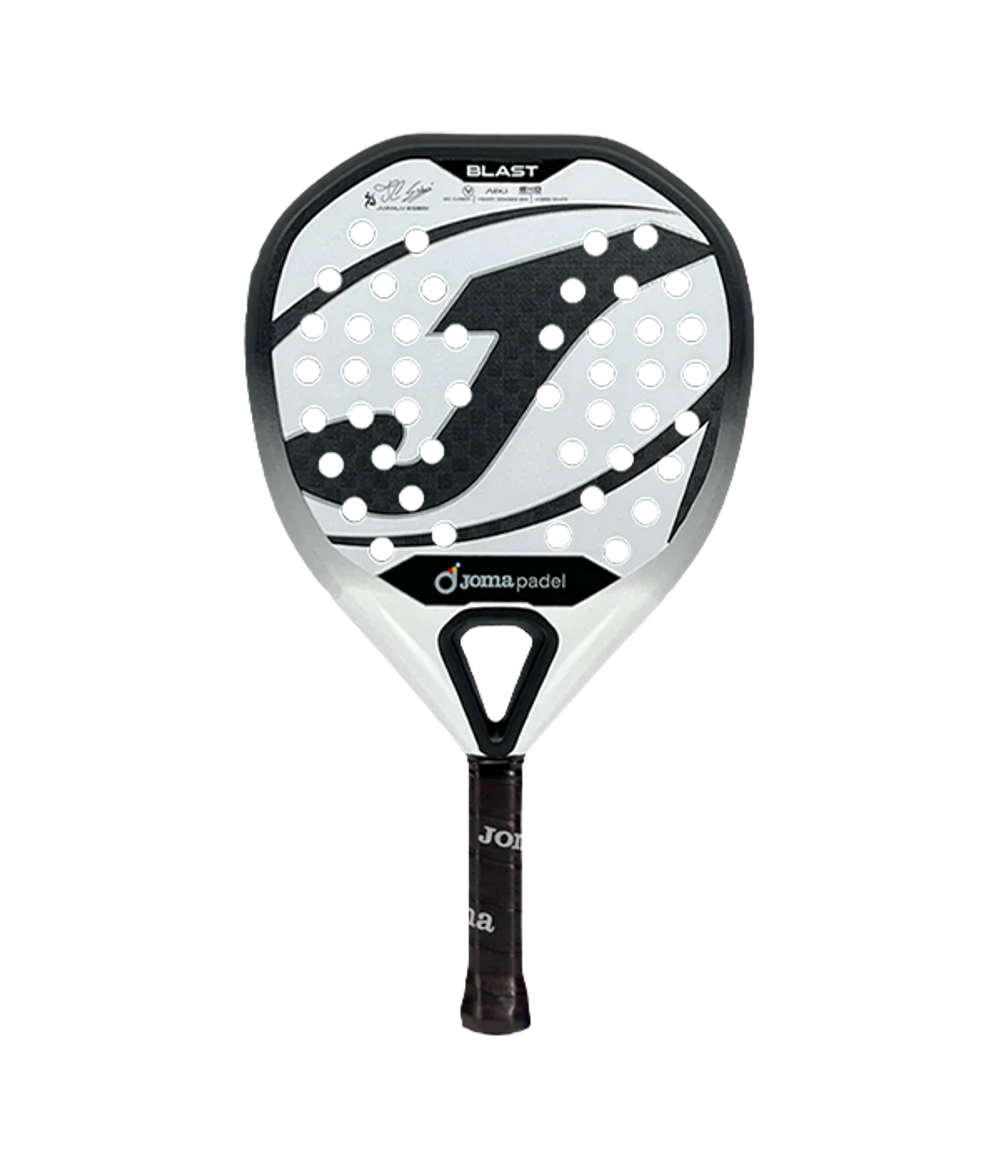 Ракетка Joma ST-Blast 2025 — Juanlu Esbri Серебристо-Чёрная версия