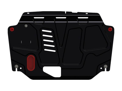 Защита картера двигателя, КПП (2 мм, сталь) для Kia Ceed (Ceed SW, ProCeed) 2007-2012 (V = 1.4; 1.6; 2.0), Kia Cerato Coupe 2009-2013 (V = 1.6; 2.0), Hyundai Elantra 2006-2010 (V = 1.6; 2.0), Hyundai i30 2007-2012 (V = 1.4; 1.6; 2.0; 1.6d; 2.0d) Sheriff.10.1565
