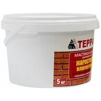 Мастика клеящая жаростойкая Терракот 5 кг
