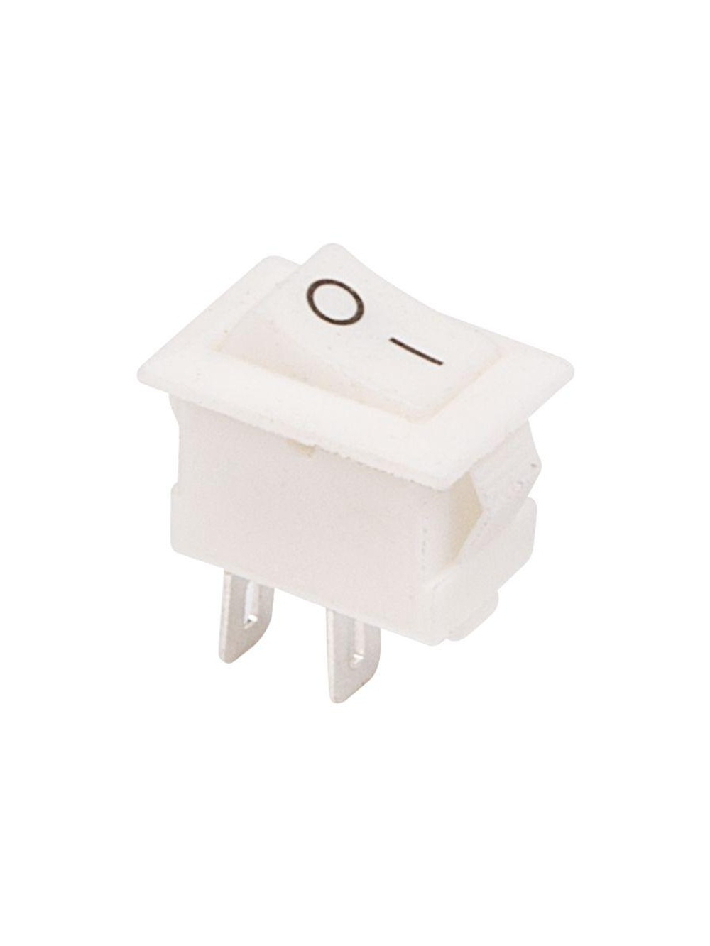 Выключатель клавишный 250В 3А (2с) ON-OFF бел. Micro (RWB-101) Rexant 36-2012