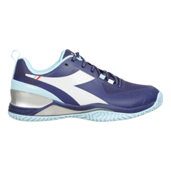 Женские теннисные кроссовки Diadora Blueshield Torneo 2 Women - Dark Blue, White