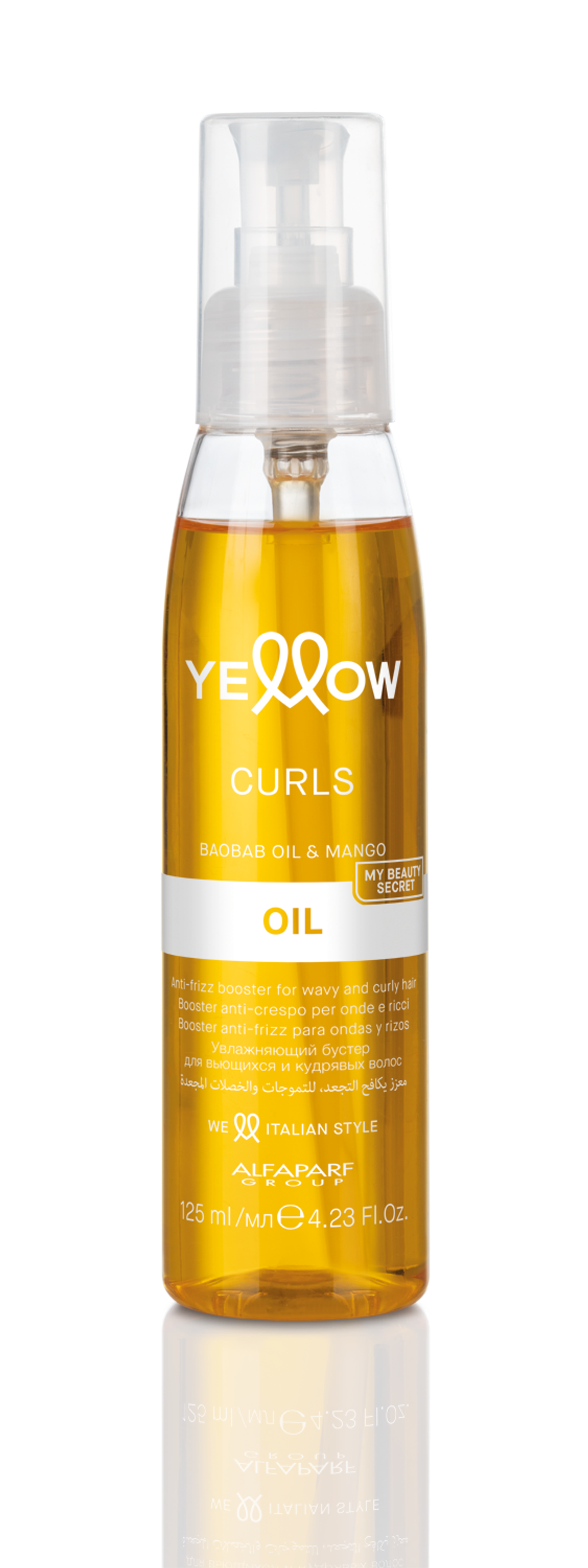 Масло Еллоу для кудрявых и вьющихся волос 125мл