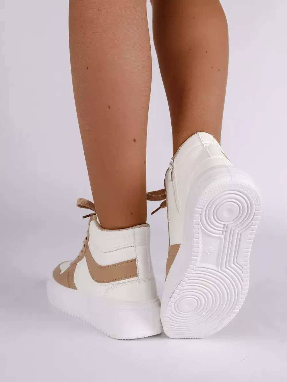 Кеды на толстой подошве