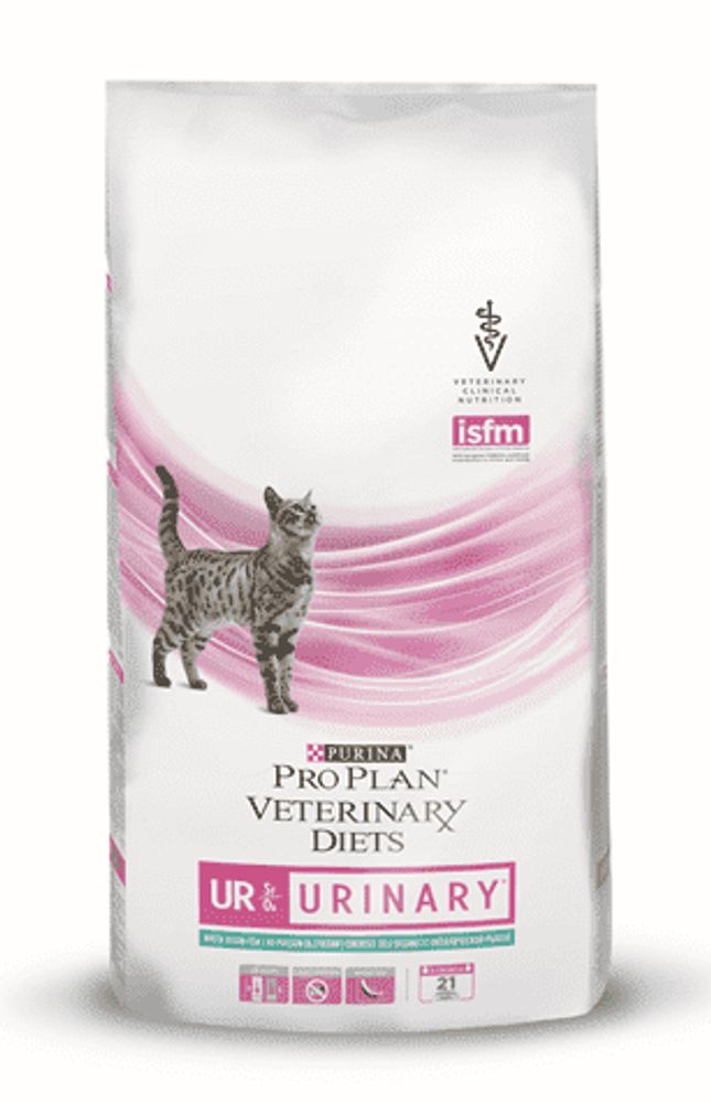 Сухой корм PRO PLAN® Veterinary Diets UR St/Ox Urinary для кошек c океанической рыбой, Пакет 1,5 кг Сухой корм PRO PLAN® Veterinary Diets UR St/Ox Urinary для кошек c океанической рыбой, Пакет 1,5 кг