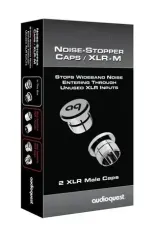 AudioQuest Noise Stopper Caps XLR Inputs