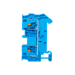 Клемма проходная Push-in 4 мм2 синяя EKF (80.00 шт.)