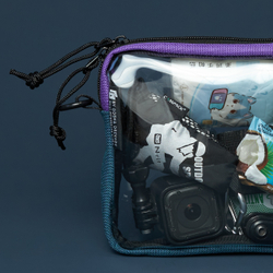 Transparent Case GO box морская волна/темно-зеленый/фиолетовый