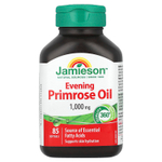 Jamieson Vitamins, Масло примулы вечерней, 1000 мг, 85 капсул