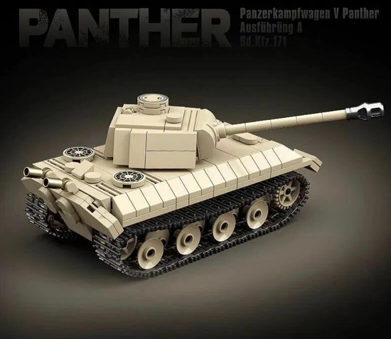 Конструктор Танк Пантера 5 472 детали