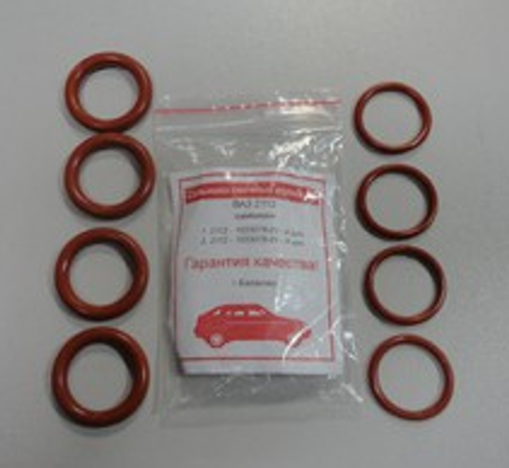 Кольцо уплотн свечн колодца 2110-1003076\78  V1.6 (к-т8шт)