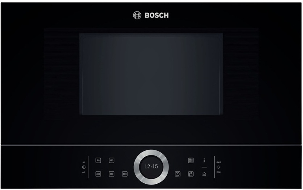 Встраиваемая микроволновая печь Bosch BFL634GB1 черный