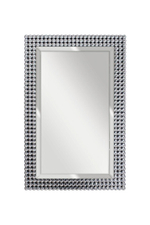 50SX-19003/1 Зеркало прямоуг. в раме с кристаллами 65*100*2,3см
