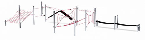 Комбинация для лазанья с альпинистской стенкой 1500 + 2500