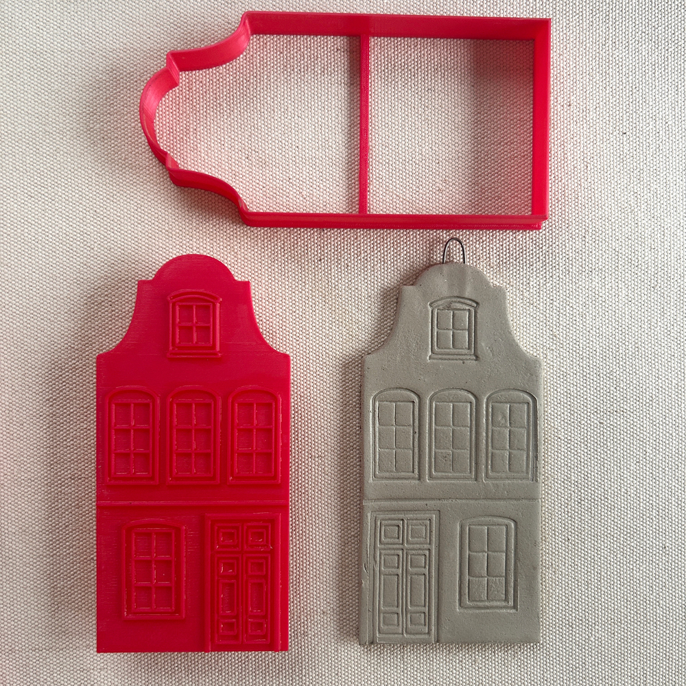 Штамп с вырубкой "Дом2"