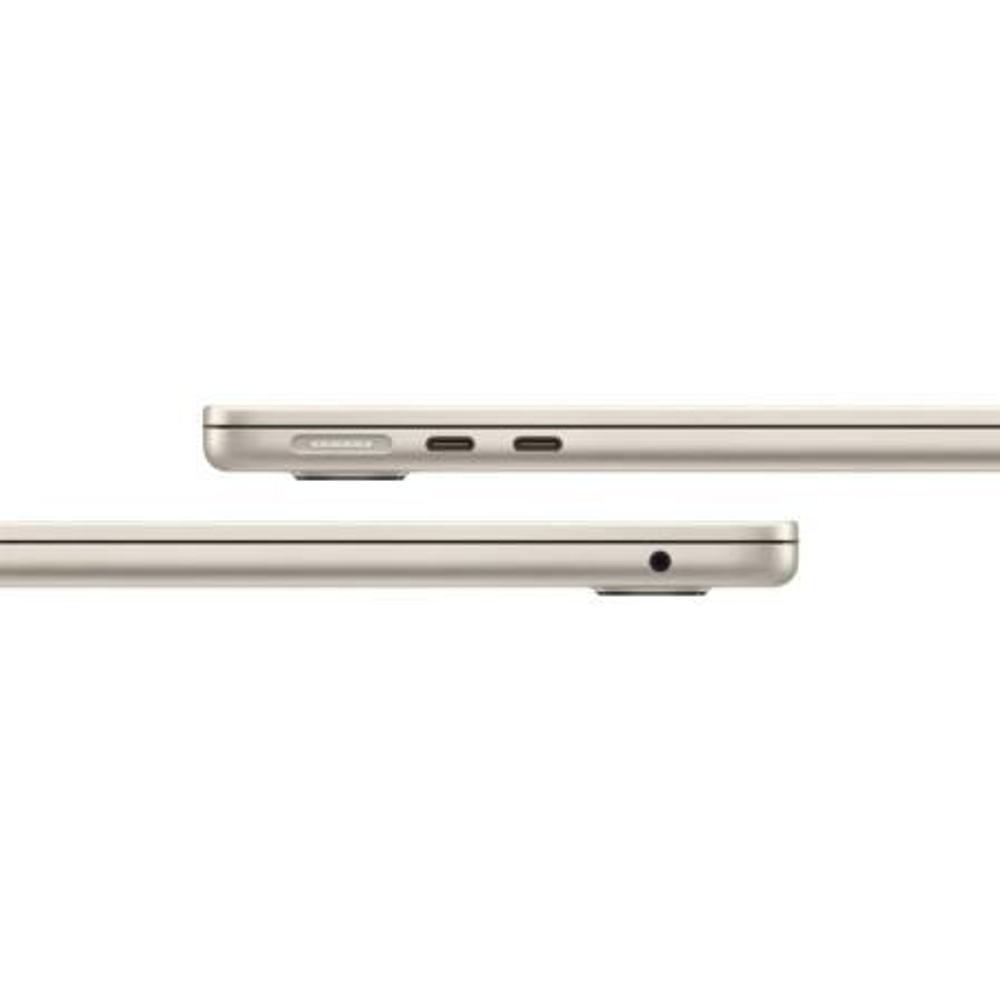 Ноутбук Apple MacBook Air 13 (M4, 10C CPU/8C GPU, 2025), 16 ГБ, 256 ГБ SSD, Starlight (сияющая звезда) (MW0Y3)