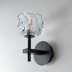 Бра Boule De Cristal Single Sconce Black By Imperiumloft