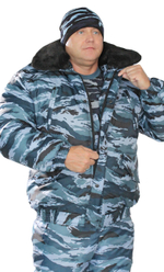 Куртка утеплённая "Норд" Оксфорд серый камыш