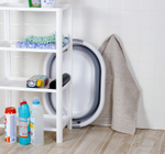 Таз ФЛЕКС 25 л овальный складной с ручками, материал- полипропилен, ТЭП М2517