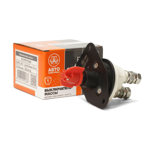 Выключатель массы ручной, МТЗ, 12/24 В, 50 А, 3-х контактный (ан. 1212.3737-05)