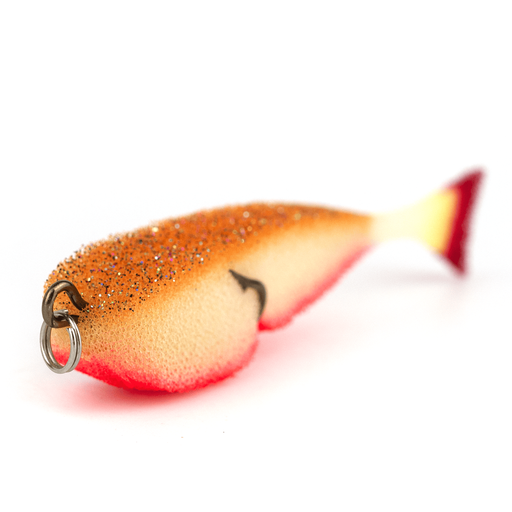 Поролоновая рыбка "Марка" мерцающая, 10см (15шт/уп)