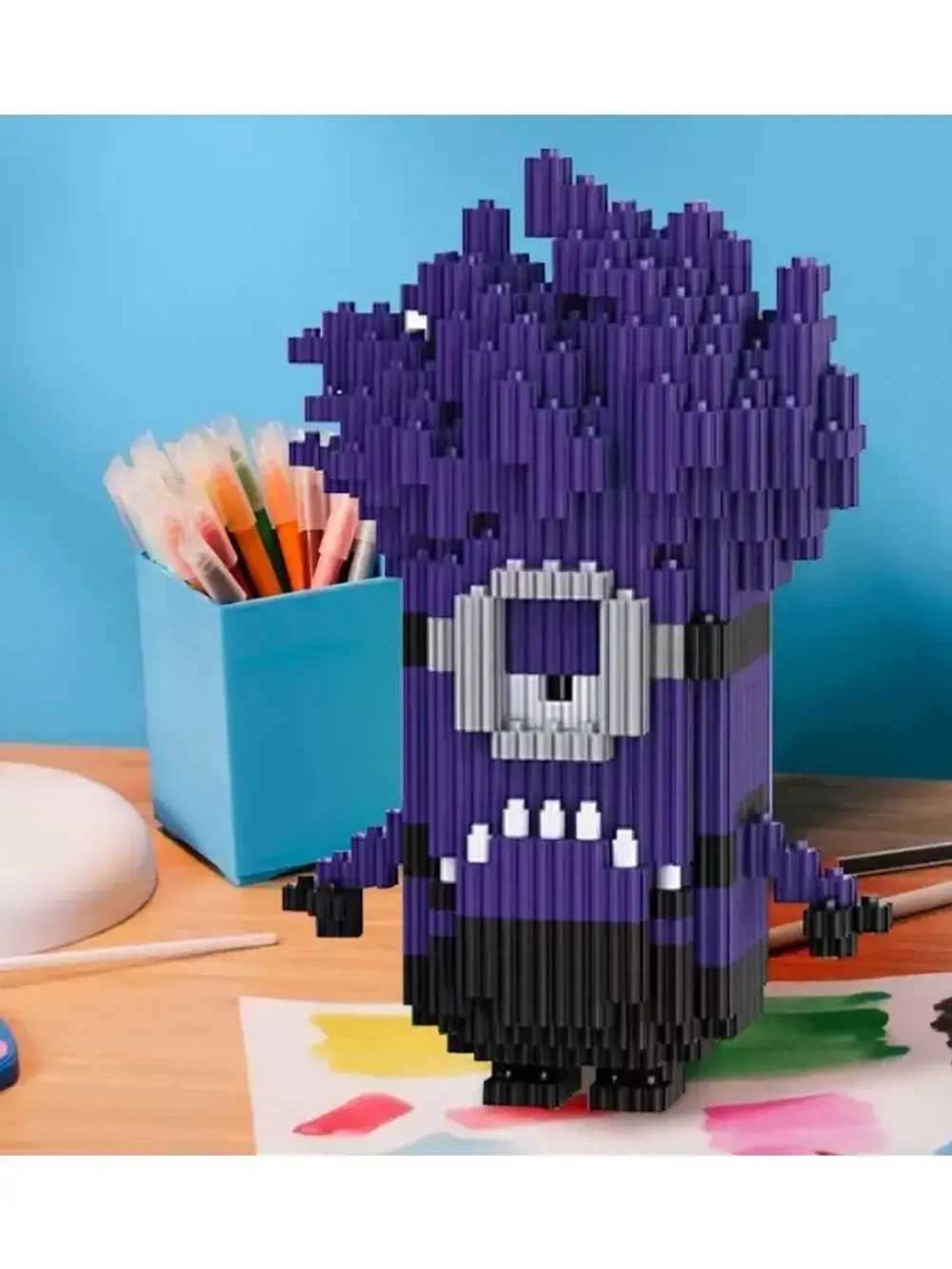 Конструктор мини блоки 3D Миньон Гадкий Я, 493 дет 68356