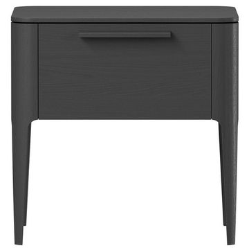 Тумба прикроватная Type oak 1 ящик (черный)