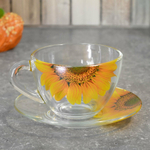 Чайная пара "Подсолнух"