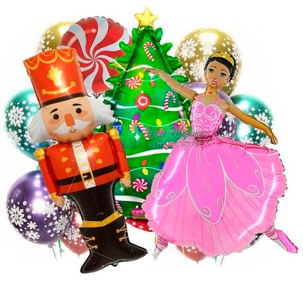 Букет шаров "Щелкунчик"