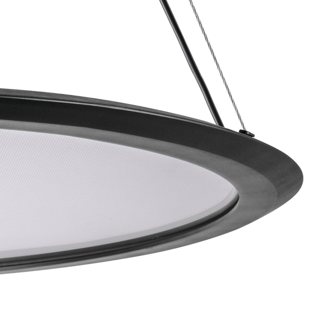 736367 Люстра ROTONDA 30W LED 2059LM 130G ЧЕРНЫЙ 3000K