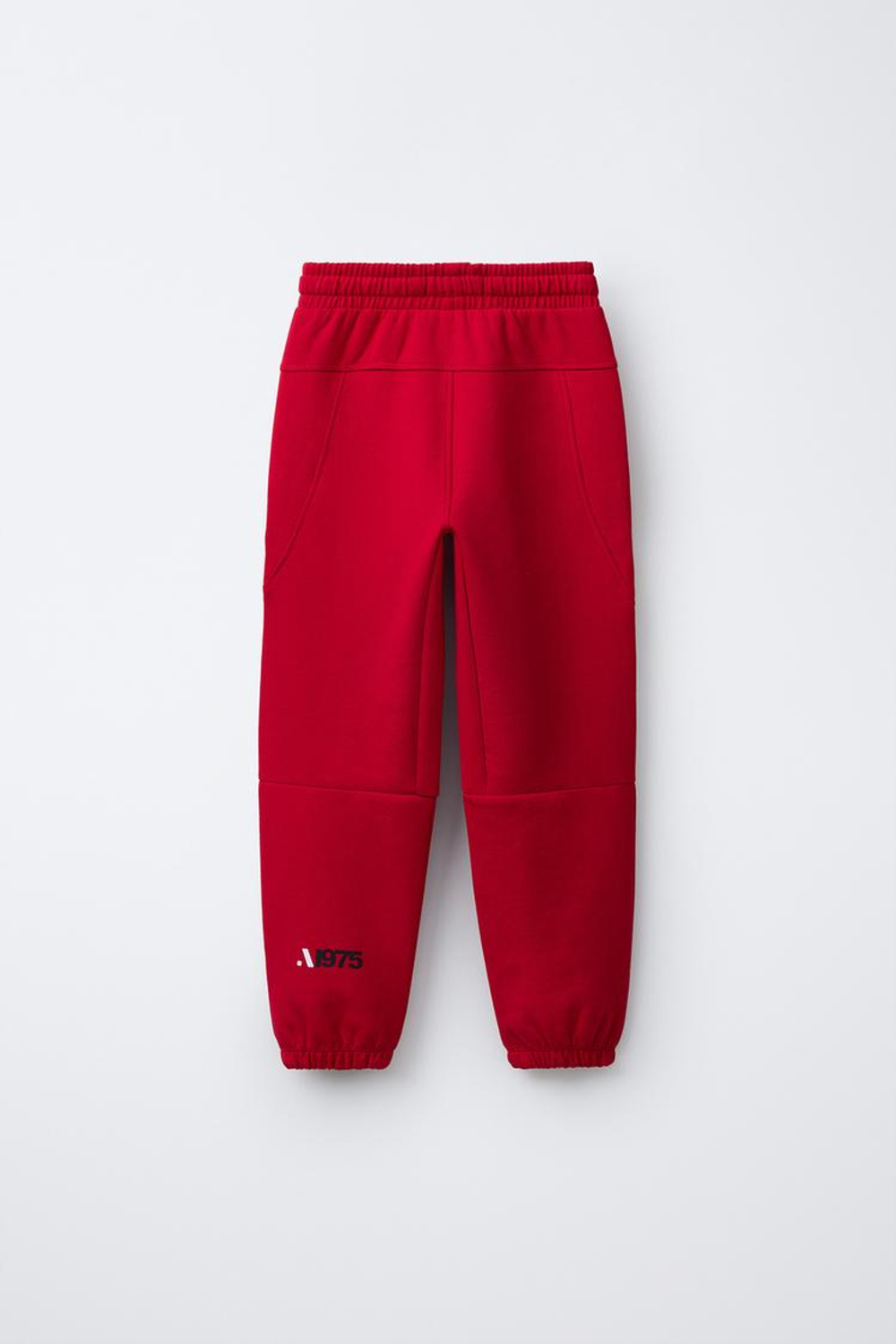 ZARA СПОРТИВНЫЕ БРЮКИ-ДЖОГГЕРЫ, КРАСНЫЙ