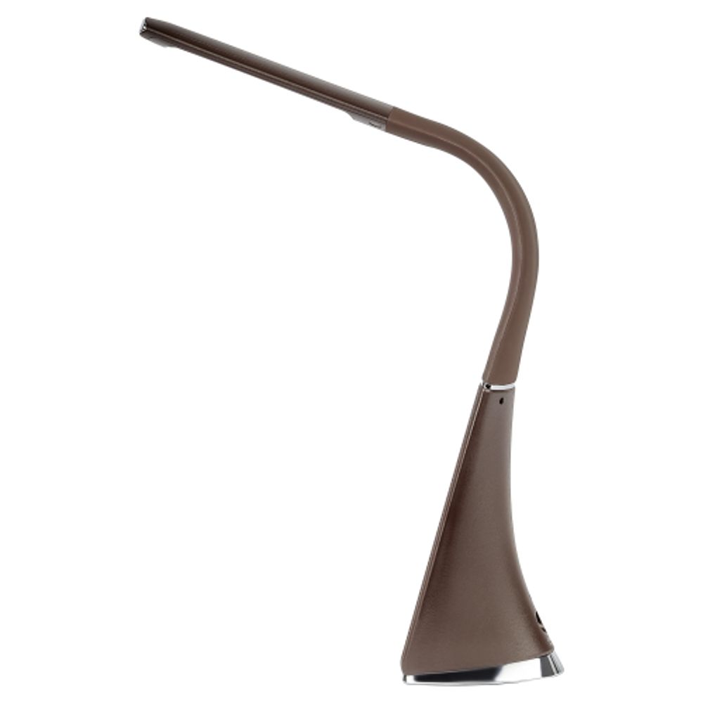 Настольный светильник ЭРА NLED-461-7W-BR светодиодный коричневый | Светодиодные настольные лампы