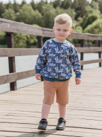 Свитшот оверсайз Mjölk Лебеди