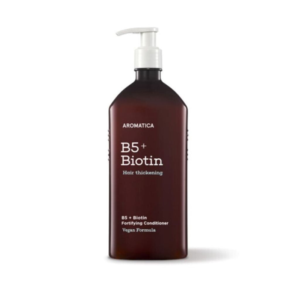 Aromatica B5+Biotin Fortifying Shampoo бессульфатный укрепляющий шампунь с биотином