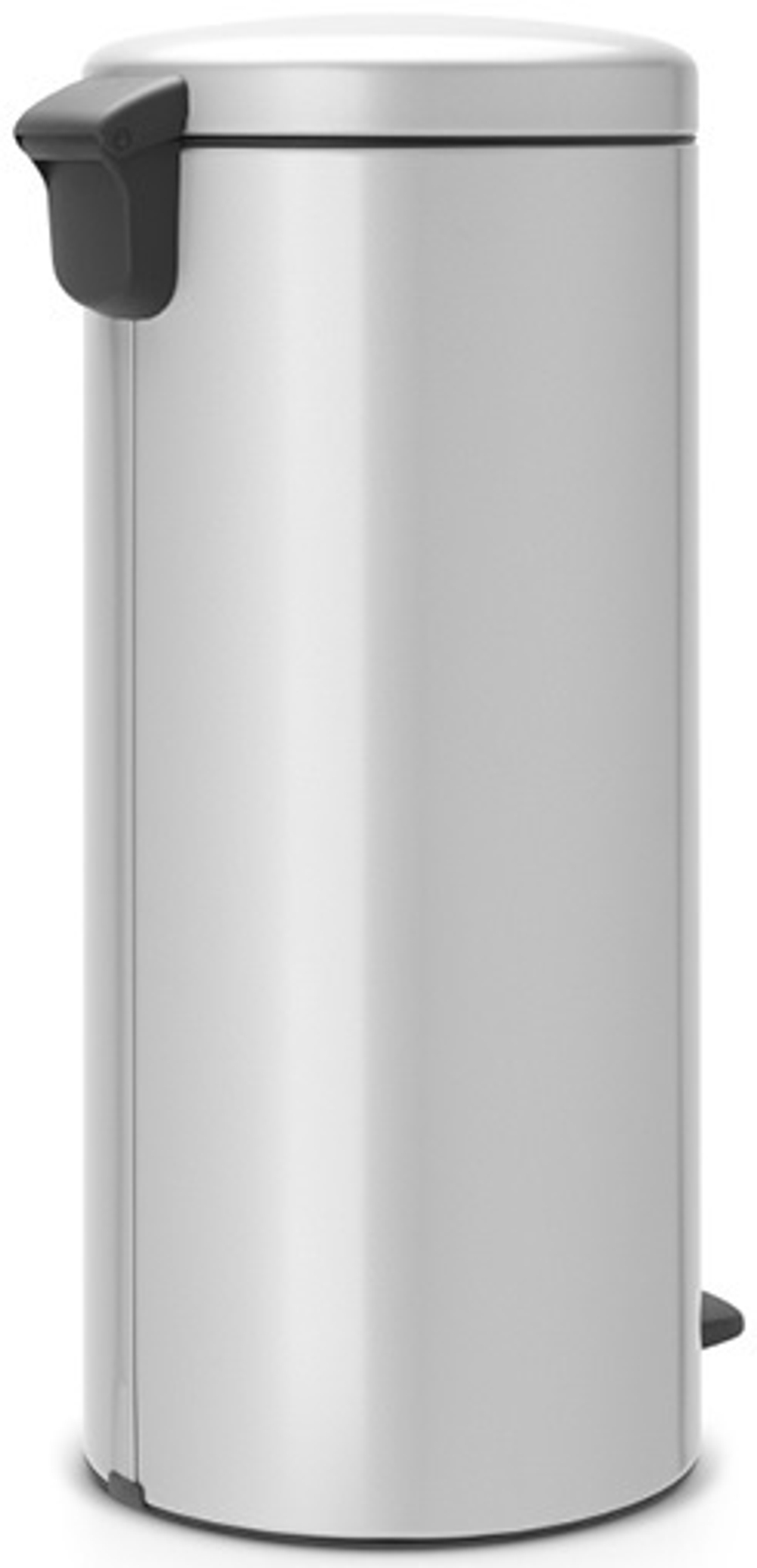 Ведро Brabantia NewIcon 30л серый металлик вид сзади