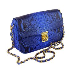 Клатч из кожи питона CL-14